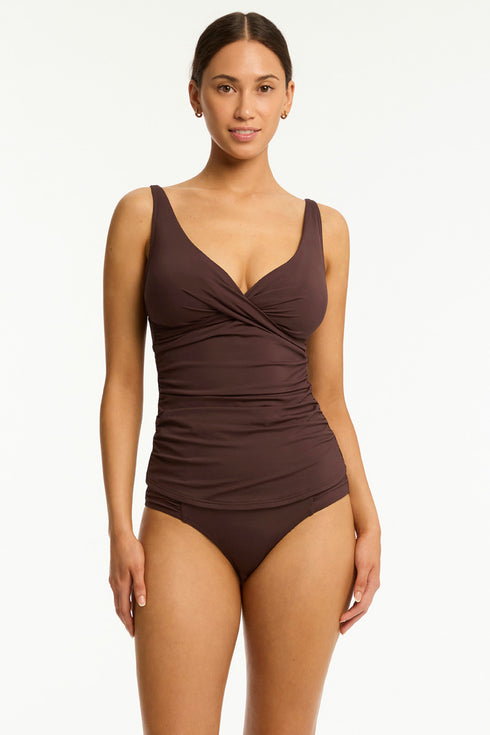 Sea Level Essentials Cross Singlet Top